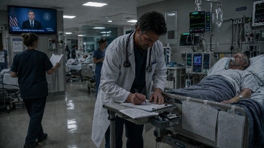 AI-generated scenes illustrating the film’s memory-loss crisis and its effects on survivors.