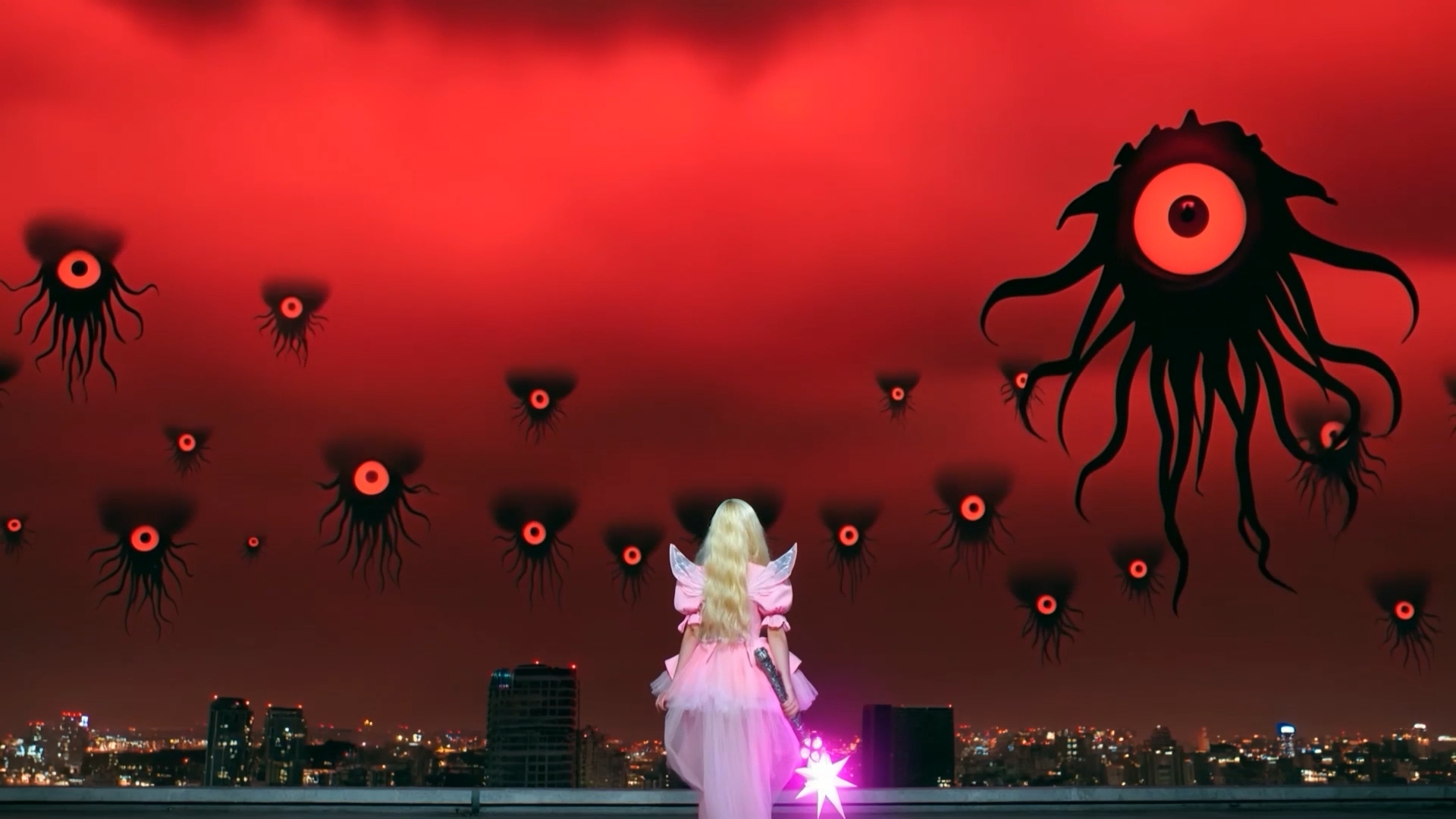 A magical girl who battles evil