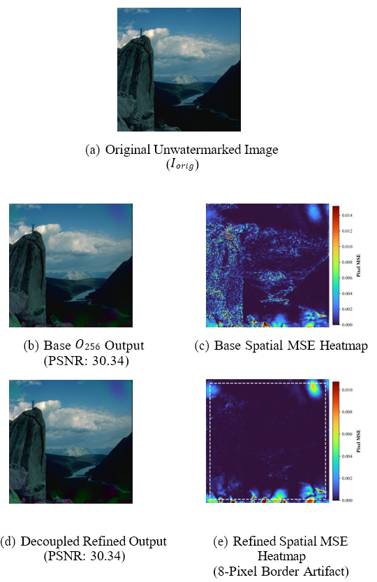 Fig. 2: Visual comparison and spatial error heatmaps on BSD100.