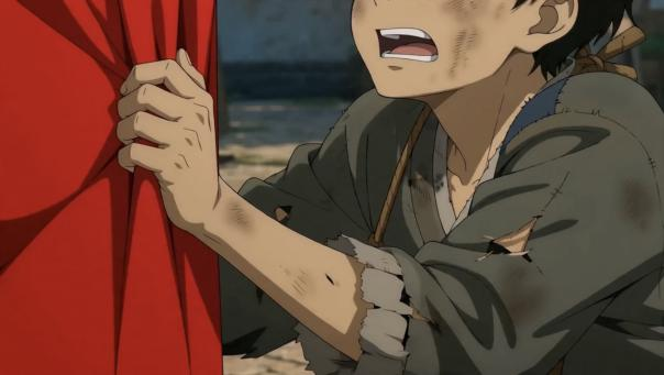 Image of the Camera Movement as Dong Yong Quickly Crawls Forward While Kneeling