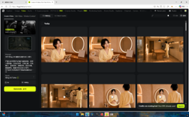 Figure 5. Image-to-video generation on the HiggsField platform with the Kling 3.0 model.